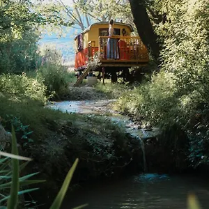 Roulotte Tzigane Au Bord Du Ruisseau - Drôme Provençale Tente de luxe